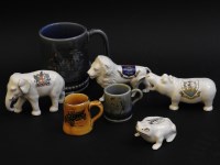 Lot 226 - A large quantity of crested ware figures of animals
