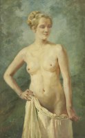 Lot 400 - 20th Century School
NUDE
Indistinctly signed and dated 1934