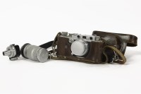 Lot 145 - A Leica IIIa Rangefinder camera