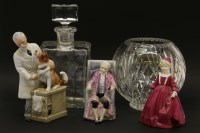 Lot 250 - Glassware including decanters