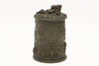 Lot 169 - A late nineteenth century Flemish bronzed jar