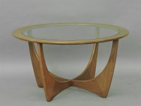 Lot 477 - A G-plan design teak coffee table