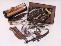 Lot 280 - A large collection of various knives