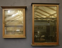 Lot 446 - Two glazed display cabinets