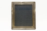 Lot 130 - A silver easel photo frame