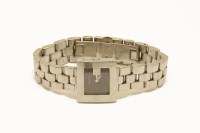 Lot 37 - A stainless steel Gucci quartz bracelet watch