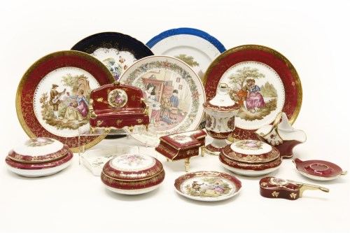 Lot 315 - A quantity of Limoges porcelain