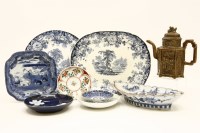 Lot 266 - A collection of Japanese blue and white