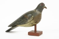Lot 256 - A decoy pigeon