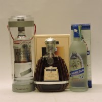 Lot 1228 - Assorted to include one bottle each: Kazakhstan Premium Vodka (boxed); Russian Standard