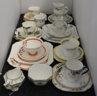 Lot 327 - A quantity of Shelley porcelain tea wares