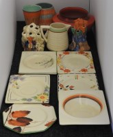 Lot 330 - A quantity of Shelley and Clarice Cliff ceramics