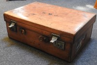Lot 363 - A leather dressing case