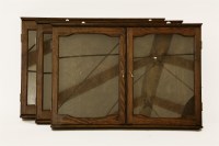 Lot 456A - Three wall display cabinets