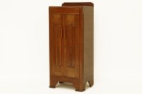 Lot 475 - An Art Deco record cabinet