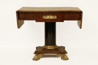 Lot 553 - A French empire style table