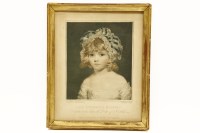 Lot 567 - Joshua Reynolds 
print depicting Lady Catherine Manners