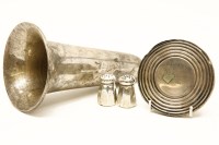 Lot 183 - An American silver gold trophy