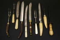 Lot 428 - Carving cutlery