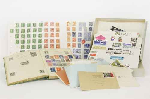 Lot 220 - A stamp album