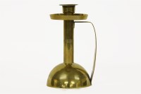 Lot 250 - A 'Jugendstil' brass candlestick