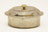 Lot 197 - An Art Deco silver muffin dish