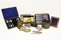 Lot 217 - A small Victorian silver cigarette case