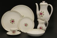 Lot 430 - A comprehensive Royal Doulton Sweetheart Rose dinner service