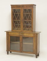 Lot 520 - A 19th century display cabinet