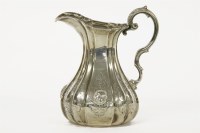 Lot 204 - A Victorian silver milk jug