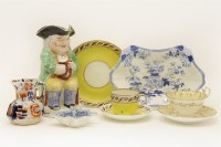 Lot 313 - Two boxes of 19th century china