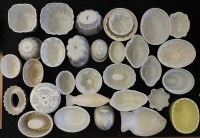 Lot 349 - A large quantity of Victorian and later pottery jelly moulds