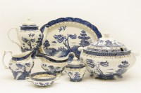 Lot 380 - A large quantity of Booths Real Old Willow dinner wares
