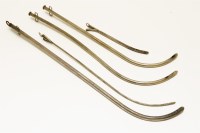 Lot 232 - A silver urinary catheter