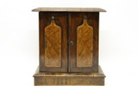 Lot 277 - A Victorian walnut table cabinet