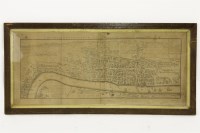 Lot 487 - A 19th century map of the Thames
