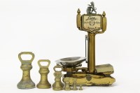 Lot 326 - A set of Herbert & Sons 'Quick Action Lion Scales'