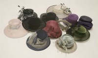 Lot 360 - A large quantity of designer women's hats