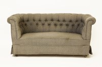 Lot 525 - A Chesterfield settee