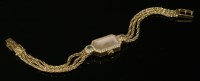 Lot 284 - A ladies' 18ct gold