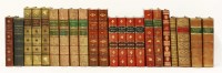 Lot 231 - BINDING:
Twenty-two volumes including:
Goldsmith's works