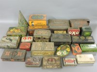 Lot 256 - A collection of biscuit tins