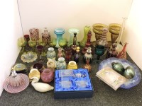 Lot 264 - A collection of coloured glass