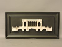 Lot 366 - A relief model of the 'Palladian Bridge