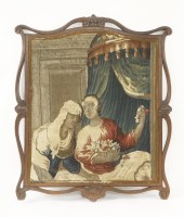 Lot 86 - A tapestry fragment