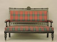 Lot 436 - A Victorian settee