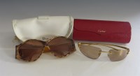 Lot 64 - A pair of Christian Dior vintage sunglasses