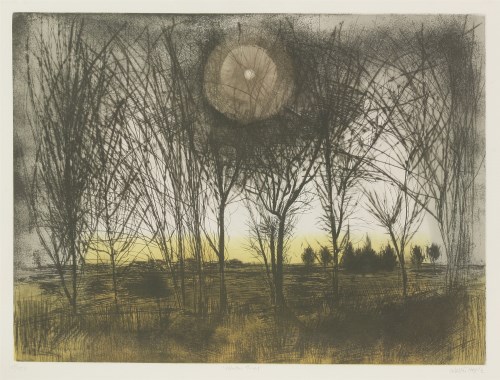 Lot 28 - Walter Hoyle (1922-2000)
'WINTER TREES'
Etching and aquatint