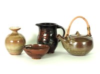 Lot 379 - A collection of Alan Ward and Ken Halsall studio pottery