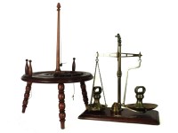 Lot 525 - A set of balance scales